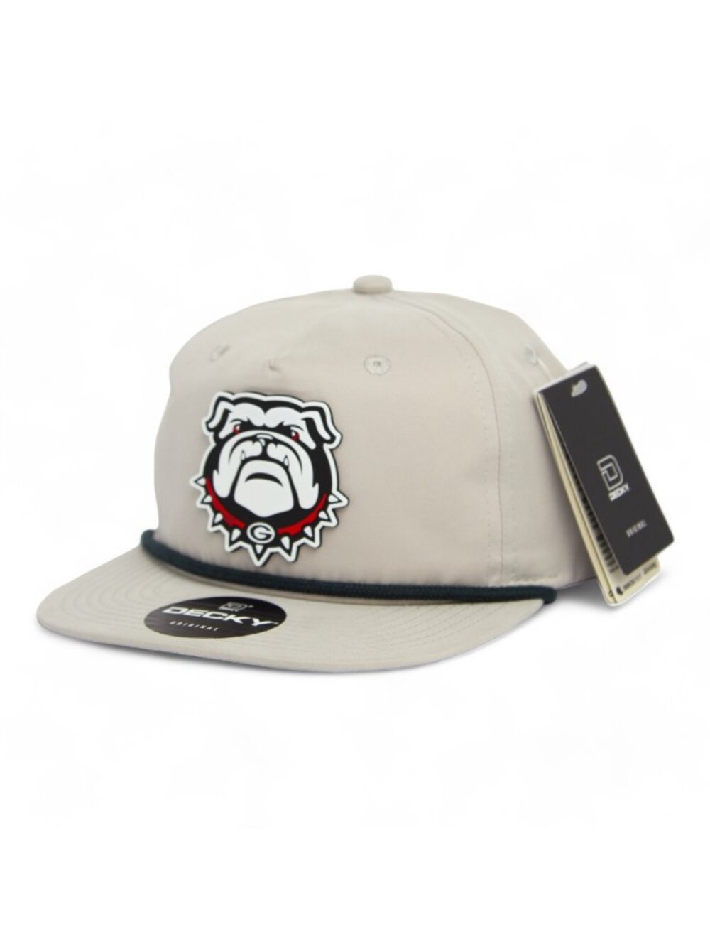 Georgia Bulldogs UGA 3D Classic Rope Hat- Grey/ Charcoal